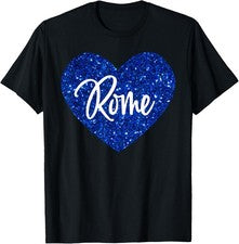 Camiseta para mujer I Love Rome Italia