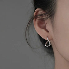 Pendientes mujer criollos retorcidos unisex plata de ley 925 criollos nuevos