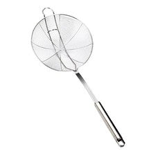 Utensilios de cocina de acero inoxidable araña de cocina de metal skimmer colador