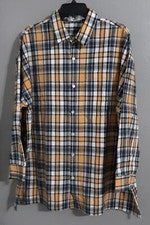 Nuevo- Camisa de hombre Okkane manga larga/botones ropa informal.100% algodón. Talla 3xl
