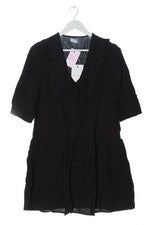 Vestido de verano Loavies minivestido mujer negro talla 38 casual minimalista