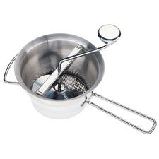 Aparato de paso profesional de cocina de acero inoxidable 4 rebanadas Passetout Passiermühle