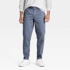 Pantalones plisados Goodfellow & Co. para hombre con lengüeta extendida 36X30 grises nuevos con etiquetas