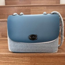 Bolso de hombro Coach Madison 5211 azul