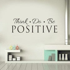 Pegatina de pared para decoración del hogar pegatinas de afirmación positiva sala de estar