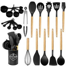 Utensilios de cocina de silicona 22 piezas, juego de da cucina por pentole...