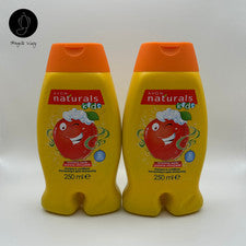 Champú y acondicionador de manzana Avon Naturals Kids 250 ml paquete de 2 cuidado suave del cabello