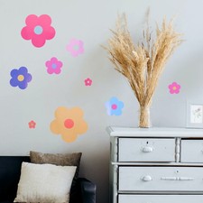 8 Hojas Calcomanías Decorativas Hogar Pegatinas de Pared Fondo Adhesivo