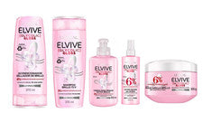 L’Oreal Elvive Brillo Cuidado del Cabello Set 5 piezas - Champú, Acondicionador, Mascarilla, Le
