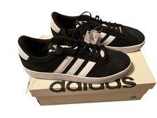 NUEVO - Talla 10 - Adidas VL Court 3.0 Negro Blanco ID6278