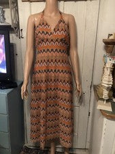 Vestido Halter Mujer Diseño Por No Come Talla M
