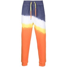 Pantalones deportivos Polo Ralph Lauren Tie Dye naranja/azul/amarillo para hombre