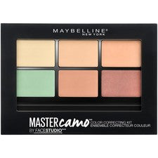 Kit Corrector de Color Maybelline New York Facestudio Master Camo, Luz, 0.21 OZ