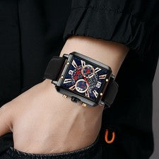 Reloj de negocios analógico cronógrafo reloj de negocios ideal regalo para