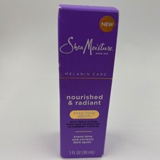 Suero de tono uniforme nutrido y radiante Shea Moisture 1 oz cuidado de melanina niacinamida