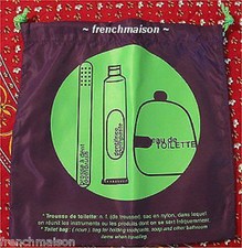 Bolsa de gimnasio cosmética maquillaje de viaje francés eau de toilette