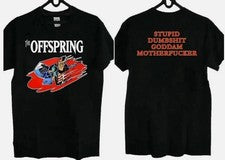 Camiseta The Offspring Bad Habit Stupid Dumbshit Goddam Motherfcker Mejor Nueva