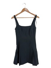 Vestido de verano Zara negro talla 36 línea A