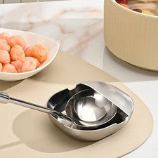 Cuchara Acero Inoxidable 304 Grado Resto Profundo Cuenco Diseño para Utensilios Organisa