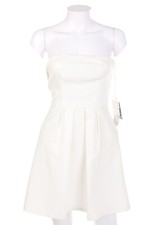 NAF NAF Cocktail Dress Pleated D 34 off-white NEW