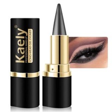 evpct 1 pieza gel gris delineador de ojos lápiz ojos negro pintura facial barra conjunto de maquillaje