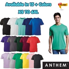 Camiseta Clásica Himno 1 y 3P Para Hombre Manga Corta Algodón Orgánico Cuello Redondo Camiseta