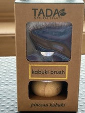 Cepillo Kabuki TADA Natural Beauty para base en polvo rubor bronceador maquillaje *Nuevo