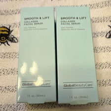 Paquete de 2 sueros de colágeno antienvejecimiento Global Beauty Care Smooth & Lift 1 fl oz