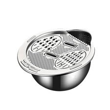 Lavabo de arroz o cortador de verduras en una herramienta de acero inoxidable 316L