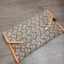 Bolso sin asas bandolera con solapa y sobre Chevron tejido The Limited para mujer