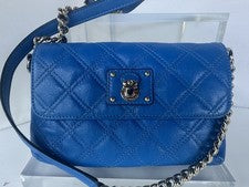 Nuevo Bolso de Hombro Marc Jacobs para Mujer El Único Acolchado Bandolera Azul