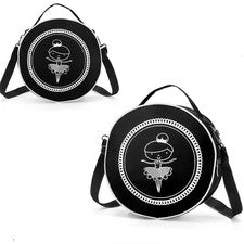 Bolso Bandolera de Moda con Patrón de Baile para Niños Precioso Bolso de Almacenamiento