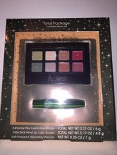 FLOWER "Paquete Total" Juego Completo de Belleza: Sombras de Ojos Geniales/Colores de Labios/Rímel NUEVO