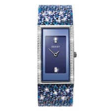 Reloj para mujer Seksy 2906 Rocks azul cristal de Swarovski