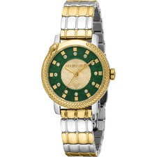 Reloj Roberto Cavalli RC5L116M0085 Mujer Cuarzo Acero Correa Acero Esfera Verde