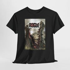 Camiseta gráfica unisex de terror póster de película retro Rogue 2007
