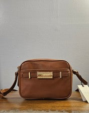Bandolera Ted Baker London de cuero marrón para mujer
