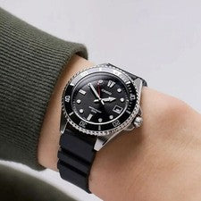 Casio MDV-10-1A1 Pequeño Tamaño Pequeño 38mm Negro Analógico Bisel...