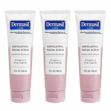 Dermasil Exfoliante Facial Exfoliante Vitamina C Niacinamida 5oz Lote de 3 Cuidado Facial