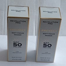 2 x Primer de enfoque suave Revolution Pro Protect FPS 50 27 ml x 2
