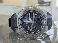 Reloj limitado para hombre G-Shock G-STEEL GSTB400-1A Ana-Digital metal negro