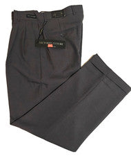 Pantalones de vestir grises Victorio Couture para hombre talla W34 L30 estilo no. 123