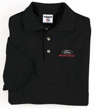 Camisa de hombre estilo polo con cuello Ford Racing diseño botones cuello abotonado camisa