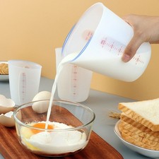 Fino para superficie Silicona vaso medidor cuchara 250ml/500ml Joyería DIY herramienta