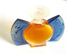 Botella de perfume miniatura LALIQUE (completa) 1999 edición limitada "atemporal/día y noche" nueva