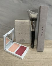 Cepillo de rubor/contorno Mally Get Cheeky All Over Glow BONITO EN ROSA* NUEVO EN CAJA 🌷CEPILLO