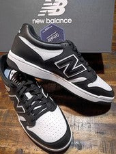 Zapatillas Hombre New Balance 480 Blanco Negro Panda BB480LBA Talla 10.5 Totalmente Nuevas Con Caja