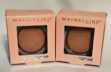 Lote de (2) sombras de ojos Maybelline color crema tatuaje #10 VIP - paquete de 2 - envío gratuito