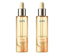 Aceite facial IOPE Golden Glow 40 ml + 40 ml | Aceite facial potenciador de la luminosidad K-Beauty