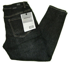Jeans Unisex Negros YJ Start Eocument Cónicos Hip Hop Etiqueta 33 Medida Talla 30x26
